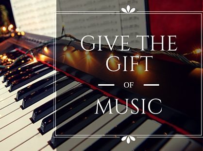 Give The Gift Of Music For The Holidays