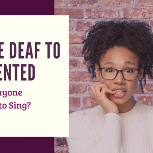 Can Anyone Learn to Sing?